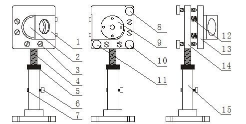 激光切割機反射鏡架